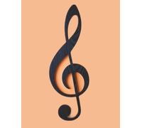 Wide Staff Manuscript Paper Notebook: Blank Music Composition Book | 100 Pages | 8.5x11 Inches