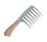 Wide Tooth Comb, Double Layer Hair Comb, Smooth Glide Ergonómico Grooming, 8,3 x 3,1 x 1,2 pulgadas Anti-Static Styling Tool for Personal Care Supplies, Girls and Women Accessory, Travel Home