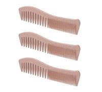 Wide Tooth Detangling Comb Ergonomic Portable Wheat Straw Hair Detangler Combs Small Home Travel Salon