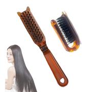 Wide Use: Sporting a strong andenduring build, our folding hair brush