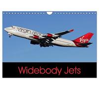Widebody Jets (Wall Calendar 2026 DIN A4 landscape), CALVENDO 12 Month Wall Calendar: Images of long haul aircraft from the world's airlines