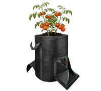 Widely Applicable: Garden Potato Grow Bags Support The Cultivation of Taro, Beet, Tomato, Potato, and Carrot, ensuring Versatility for Various Gardening Needs While Promoting Healthy Root Development