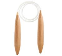 Widely use: These wooden circular knitting needles help you DIY various items like scarf, carpet, hat, and more. They are ideal for making large crochet stuffed animals, thick sweaters, and blank