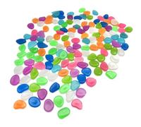 Widely Used: Glow in the dark garden stones provide a practical yet artis