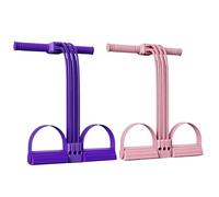 Widerstandsband Mit Pedal - 30x20cm Fußpedal Fitnessgerät | Yoga- Und Krafttrainingsband, Stretching-Seil Mit Griffen Für Männer Frauen Jugendliche Anfänger Athleten