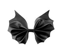 Widmann 00019 - Pajarita murciélago, bowtie, accesorio, disfraz, carnaval, fiesta temática, Halloween