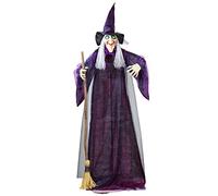 Widmann 01409 - Rotación y bruja habla con los ojos brillantes, tamaño de aproximadamente 183 cm , color/modelo surtido