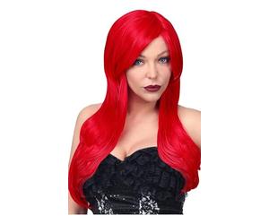 WIDMANN 02108 Alicia Cosplay Dream Hair peluca, mujer, color rojo , color/modelo surtido