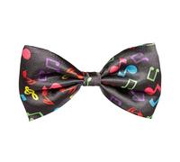 WIDMANN 05736 ? Pajarita Negro con Note musicales, multicolor (Talla única)