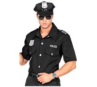 W WIDMANN MILANO Party Fashion - Camisa disfraz policía, uniforme, policía, agente de policía, disfraces