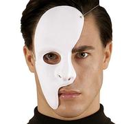 WIDMANN 23375 Máscara Phantom, Color Blanco, One Size