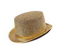 WIDMANN 2495l ? Lurex Cilindro Sombrero de Fieltro para Adultos, One Size , color/modelo surtido