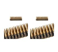 WIDMANN 2723D - Cinturón munitón para Brazos o piernas, Circunferencia 34 cm, Soldado, Disfraces, Carnaval (Paquete de 2)