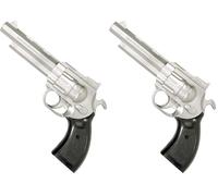 WIDMANN 2775P Revolver Unisex - Adulto, Plata, Talla única, Color/Modelo Surtido (Paquete de 2)
