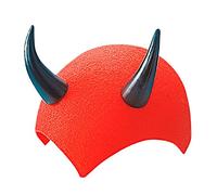 Widmann 34002 - Diablo de cabeza para niños, de fieltro, accesorio, sombrero, accesorios, carnaval, halloween, disfraz, disfra
