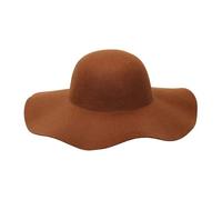 WIDMANN 68581 - Gorro Flojo para Adulto, Mujer, Años 60, Carnaval, Fiestas Temáticas, Talla Única, Color Marrón