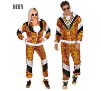 Widmann 80's Tiger Shell Suit (Jacket, Pants) (S) Different Colors