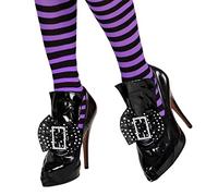 Widmann- Copriscarpe Da Strega In Vinile Fantasma Cubrezapatos, Multicolor, Donna: Taglia unica (SA-9522C)