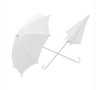 Widmann ? ac1301 ? Sombrilla Blanca diámetro 56 cm y Longitud 70 cm