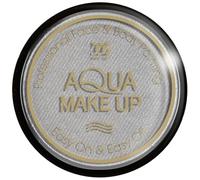 Widmann ? Aqua Maquillaje metálico unisex-child, Plata, 15 g, vd-wdm9283b