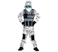 Widmann Arctic Special Forces (Hooded Coat, Pants, Face Mask) (140 cm / 8-10 Yea