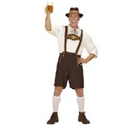 Widmann Bavarian Man (Lederhosen, Shirt,Socks, Hat) (M) Different Colors