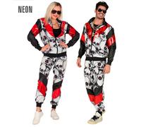 Widmann Disfraz de chándal Party Fashion – Traje terror años 80 para Halloween y carnaval