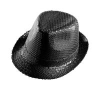 WIDMANN "BLACK SEQUINED FEDORA" -