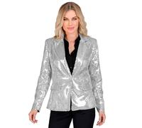 Widmann - Blazer de moda de fiesta con lentejuelas para señoras, Disco Fever, Schlagermove, Showgirl, Chaqueta