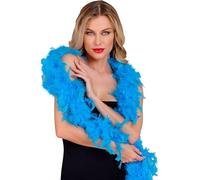 W WIDMANN MILANO Party Fashion - Boa de plumas, longitud aprox. 180 cm, pañuelo de plumas, accesorio, disfraz, carnaval, Halloween