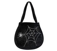Widmann ? Bolso Telaraña y araña de terciopelo Womens, Negro, talla única, vd-wdm8173 W