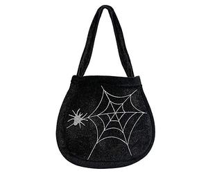 Widmann ? Bolso Telaraña y araña de terciopelo Womens, Negro, talla única, vd-wdm8173 W