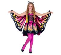 Widmann Butterfly (Tutu Dress, Wings, Antennas) (140 cm / 8-10 Years)