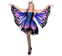 W WIDMANN MILANO Party Fashion - Disfraz mariposa, vestido con tutu, alas, disfraz animal, disfraces carnaval