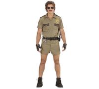 Widmann California Highway Patrol Officer (Shirt, Shorts, Belt) (L) Beige / Skin