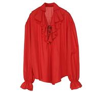 W WIDMANN MILANO Party Fashion - Camisa Pirata o Renacentista, Bucanero, Disfraces de Carnaval
