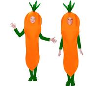 Widmann Carrot (Costume) (128 cm / 5-7 Years) Orange