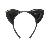 WIDMANN Catwoman Diadema orejas de gata Adulto mujer, Negro, One Size, 2321 A