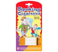 WIDMANN Cigarrillos postizas Puff, Broma Carnaval, Color Blanco, 4958q