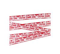 WIDMANN ? Cinta Barricata Caution Zombie Zone Unisex-Adult, rojo, talla única, vd-wdm51896