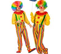 Widmann Circus Clown (Jumpsuit With Collar And Braces) (M) Different Colors