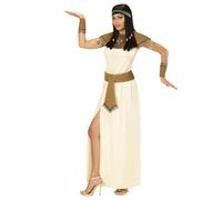 W WIDMANN MILANO Party Fashion - Disfraz de Cleopatra, vestido, diosa del antiguo Egipto, faraón, disfraces de carnaval