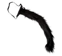 W WIDMANN MILANO Party Fashion - Cola de animal modelable de felpa, accesorio para disfraces, accesorio, disfraz de animal, carnaval