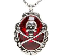 Widmann Collar de calavera, color plata, talla única (46757)