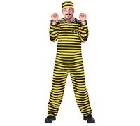 Widmann Convict Yellow/Black (Coat, Pants, Hat) (S) Yellow