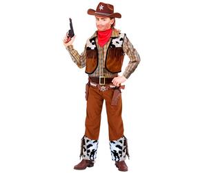 Widmann Cowboy Suedelook (Duster, Vest, Sheriff Star, Bandana) (164 cm / 14-16 Y