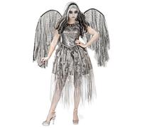Widmann Dark Angel (Dress, Wings) (S) Grey