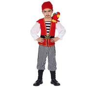 W WIDMANN MILANO Party Fashion - Disfraz infantil de caballero oscuro, guerrero, Edad Media, disfraces de carnaval, fiesta temática