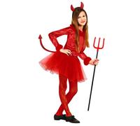 W WIDMANN MILANO Party Fashion - disfraz infantil diablo, infierno, Halloween, disfraces
