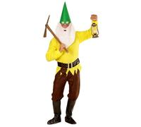 WIDMANN - Disfraz de gnomo Amarillo Talla s